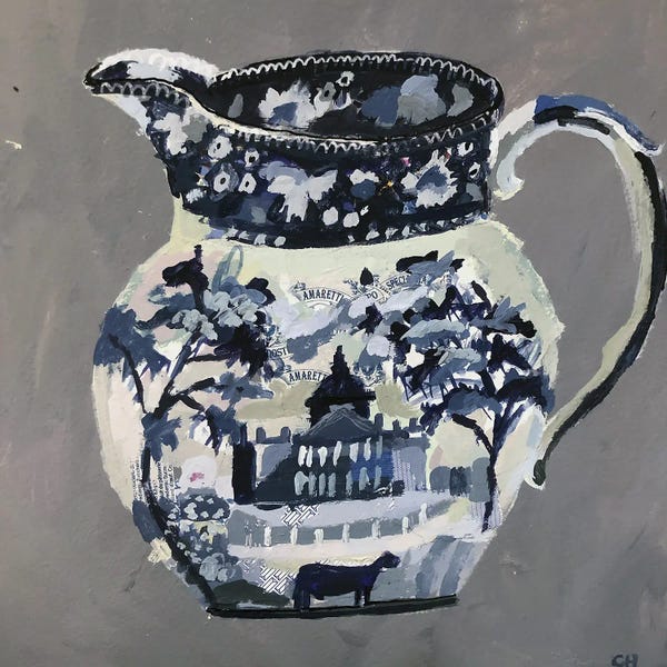 Granny Chic: Staffordshire Dark Blue by Charlotte Hardy