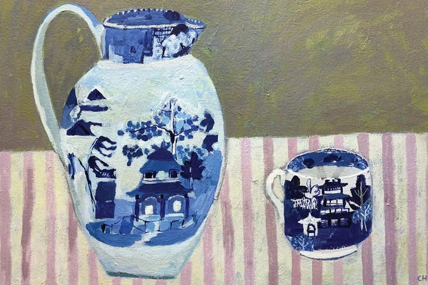 Charming Blue: Winter Stillness by Charlotte Hardy