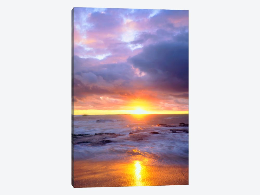 Majestic Sunset, Sunset Cliffs Natural Park, San Diego, California, USA by Christopher Talbot Frank 1-piece Canvas Art