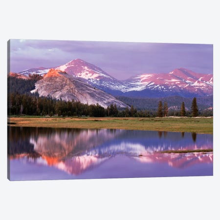 Lembert Dome And Its Reflection In The Tuolumne River, Yosemite National Park, California, USA Canvas Print #CTF1} by Christopher Talbot Frank Canvas Print