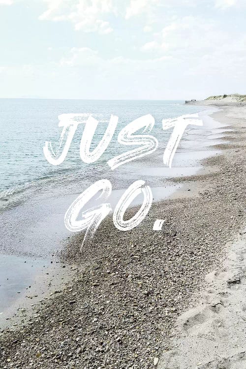Just Go by Emanuela Carratoni wall art