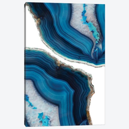 Blue Agate Canvas Print #CTI11} by Emanuela Carratoni Canvas Print