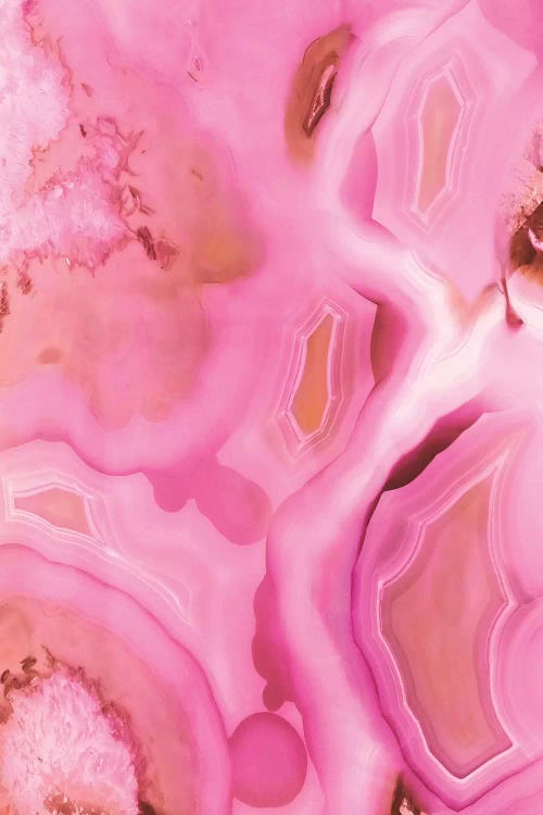 Juicy Pink Agate by Emanuela Carratoni wall art