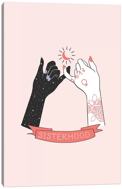 Sisterhood Canvas Art Print - #SHERO