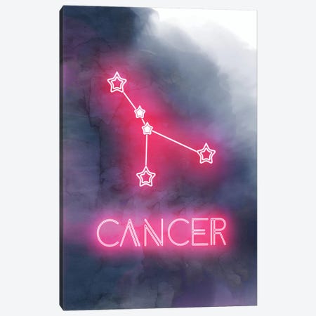 Cancer Zodiac Sign Canvas Print #CTI15} by Emanuela Carratoni Canvas Artwork