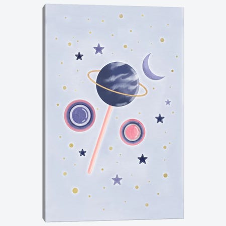 Space Lollipop Canvas Print #CTI162} by Emanuela Carratoni Canvas Artwork