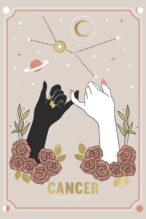 Cancer by Emanuela Carratoni wall art