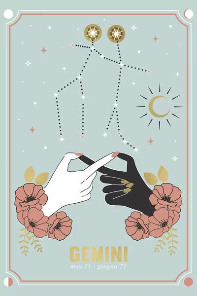 Gemini: Gemini by Emanuela Carratoni