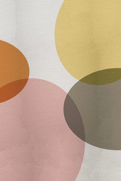 Pastel Shapes II by Emanuela Carratoni metal wall art