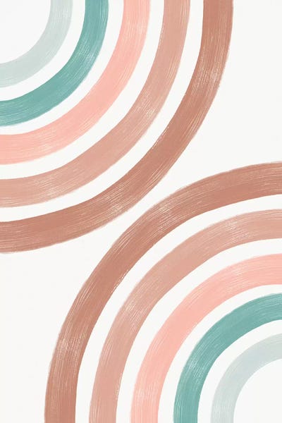 Retro Rainbow by Emanuela Carratoni art print