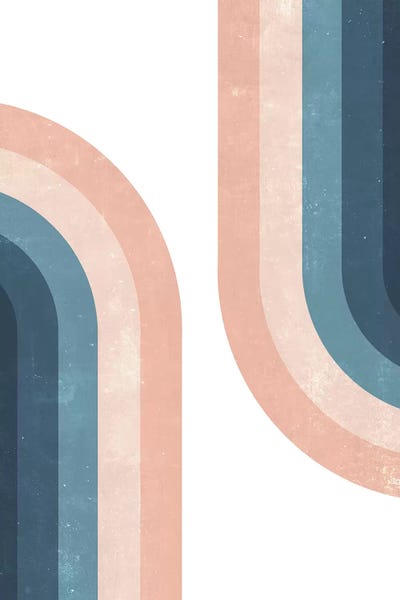 Vintage Rainbow by Emanuela Carratoni art print