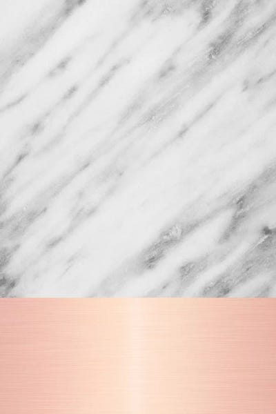 Glam Bedroom: Carrara Marble With Pink by Emanuela Carratoni