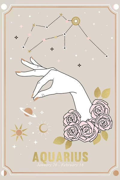 Aquarius: Aquarius Zodiac Sign by Emanuela Carratoni