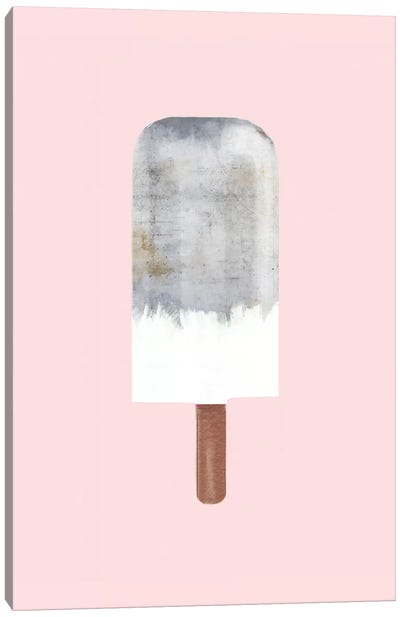 Concrete Popsicle Canvas Art Print - Ice Cream & Popsicle Art