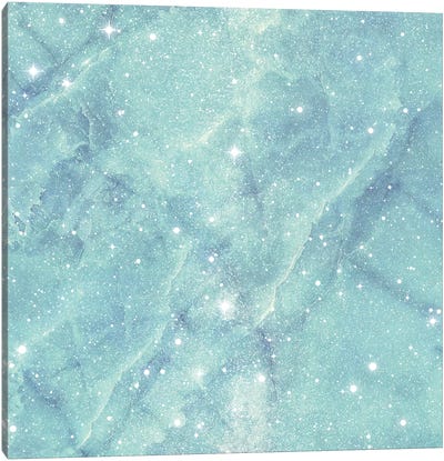 Shining Starry Marble Canvas Art Print - Emanuela Carratoni