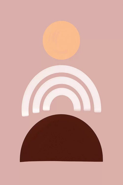 Sunset On Pink by Emanuela Carratoni wall art