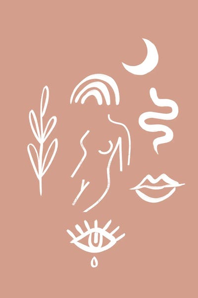 The Cut Outs Collection: Line Art Theme by Emanuela Carratoni