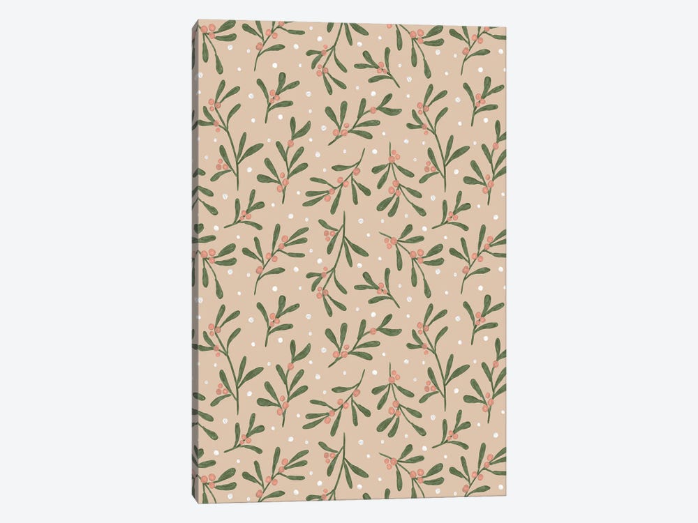Mistletoe Theme I by Emanuela Carratoni 1-piece Canvas Art Print