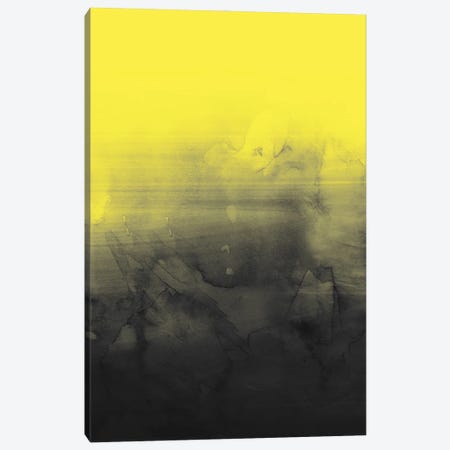Abstract Yellow And Gray Canvas Print #CTI292} by Emanuela Carratoni Canvas Wall Art