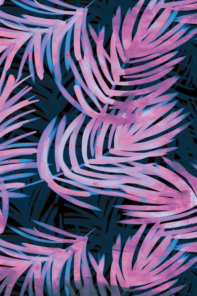 Bold Palms by Emanuela Carratoni multi panel art