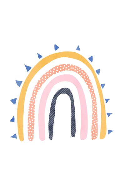 Rainbows: Bold Rainbow by Emanuela Carratoni