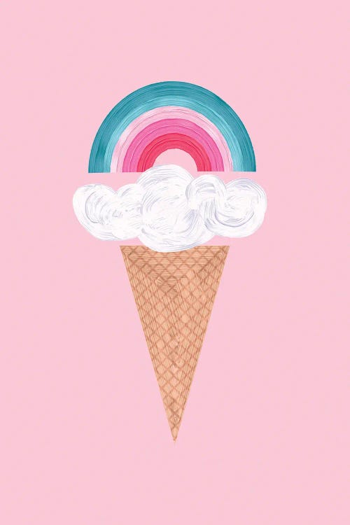 Rainbow Ice Cream