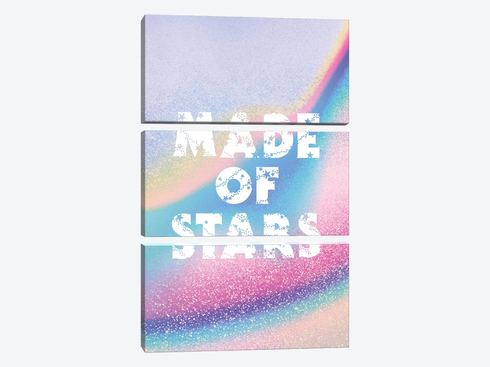Made Of Stars by Emanuela Carratoni 3-piece Canvas Art