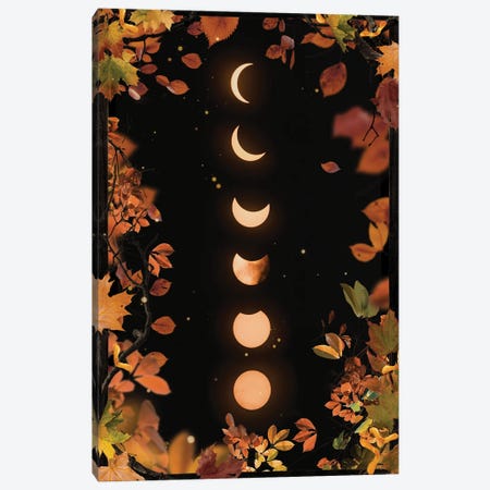 Autumnal Moon Phases Canvas Print #CTI323} by Emanuela Carratoni Canvas Art