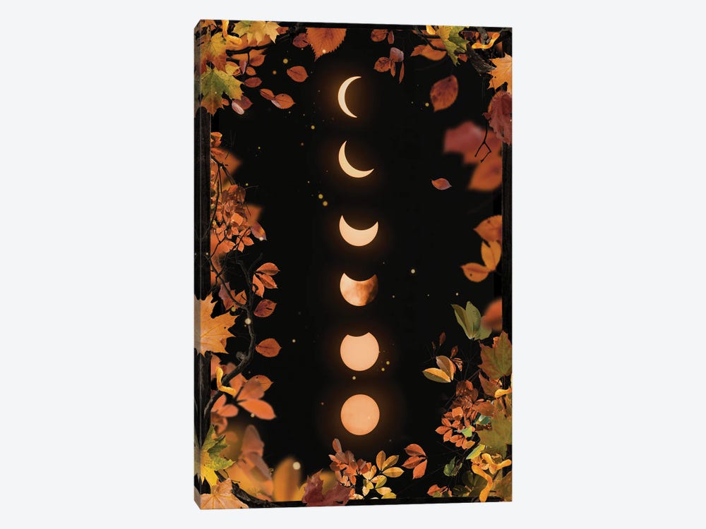 Autumnal Moon Phases by Emanuela Carratoni 1-piece Art Print