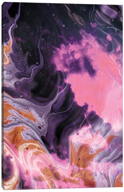 Fluid Bold Colors Canvas Art Print - Emanuela Carratoni