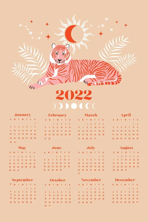 Chinese New Year Of The Tiger 2022