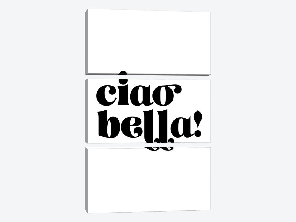 Ciao Bella by Emanuela Carratoni 3-piece Canvas Print