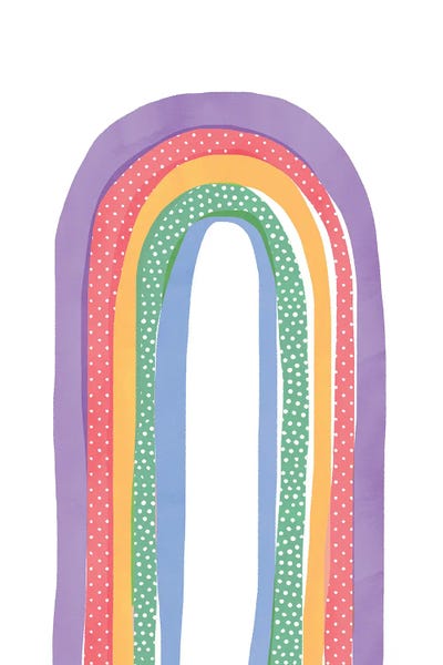 Polka Dot: Pride Painted Rainbow by Emanuela Carratoni
