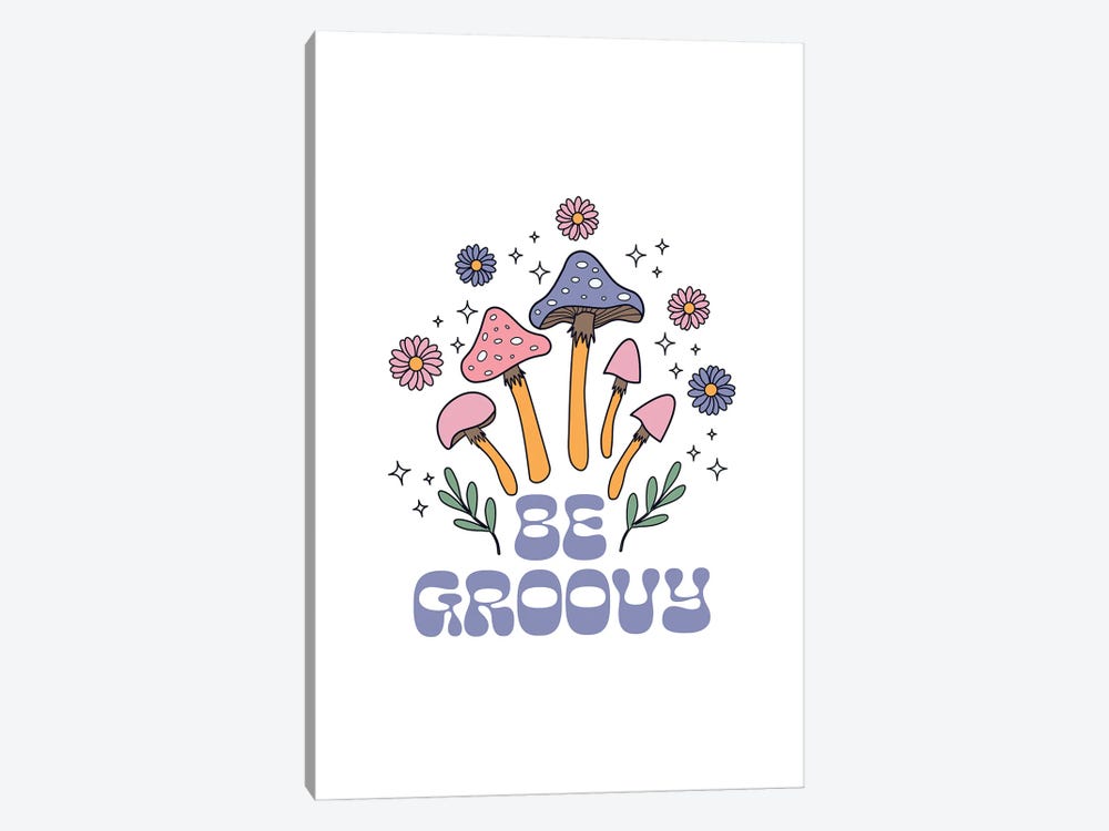 Be Groovy by Emanuela Carratoni 1-piece Canvas Print