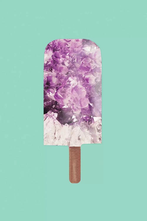 Amethyst Popsicle by Emanuela Carratoni wall art