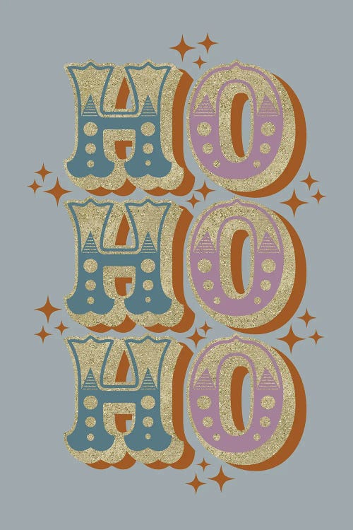 Ho Ho Ho by Emanuela Carratoni wall art