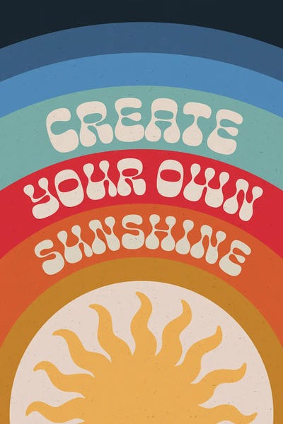 Good Vibes & Stayin' Alive: Create Your Own Sunshine by Emanuela Carratoni