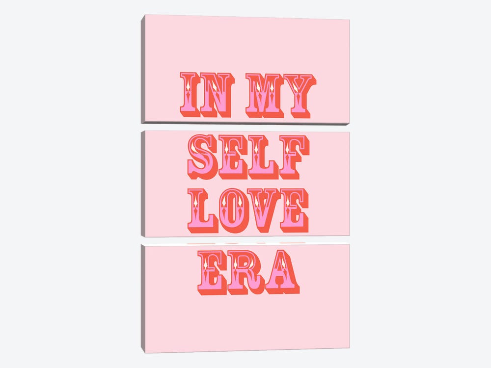 In My Self Love Era by Emanuela Carratoni 3-piece Art Print
