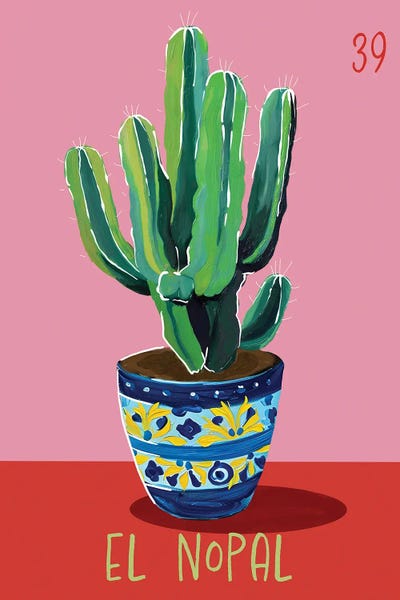 Fine Art Print: The Cactus by Emanuela Carratoni