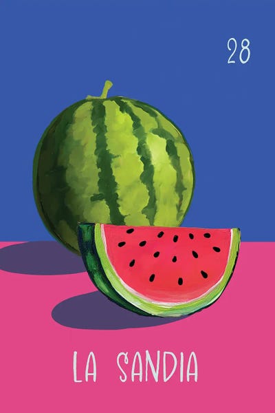 Mexican Culture: La Sandia The Watermelon by Emanuela Carratoni