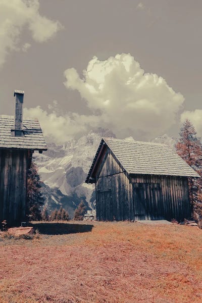 Vintage Styled Photography: Mountain View II by Emanuela Carratoni