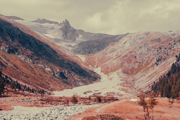Vintage Styled Photography: Mountain Landscape by Emanuela Carratoni