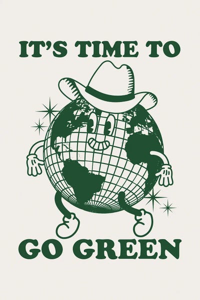 Cowboys & Cowgirls: Time To Go Green by Emanuela Carratoni