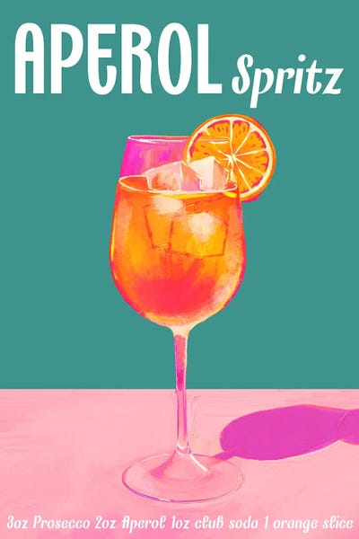 Trendsetter: Aperol Spritz Cocktail by Emanuela Carratoni