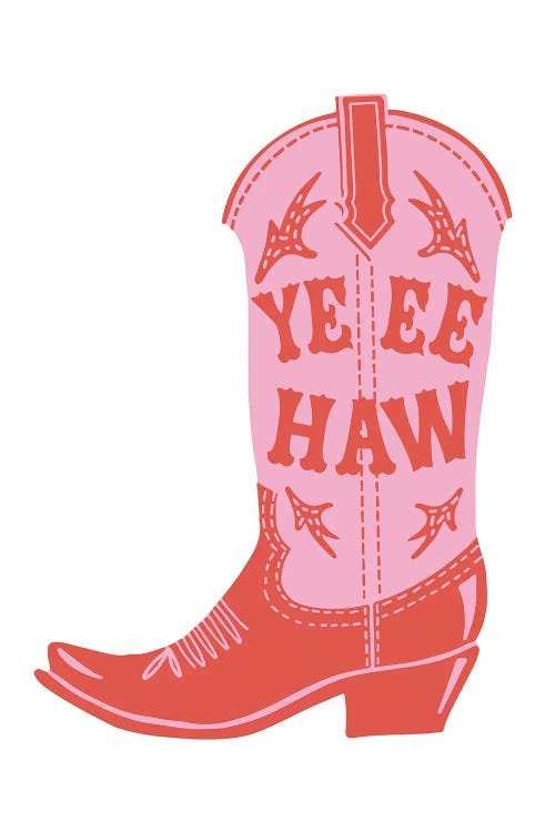 Yee Haw by Emanuela Carratoni wall art