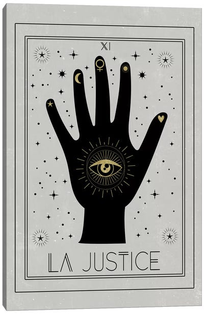 La Justice Canvas Art Print - Mysticism