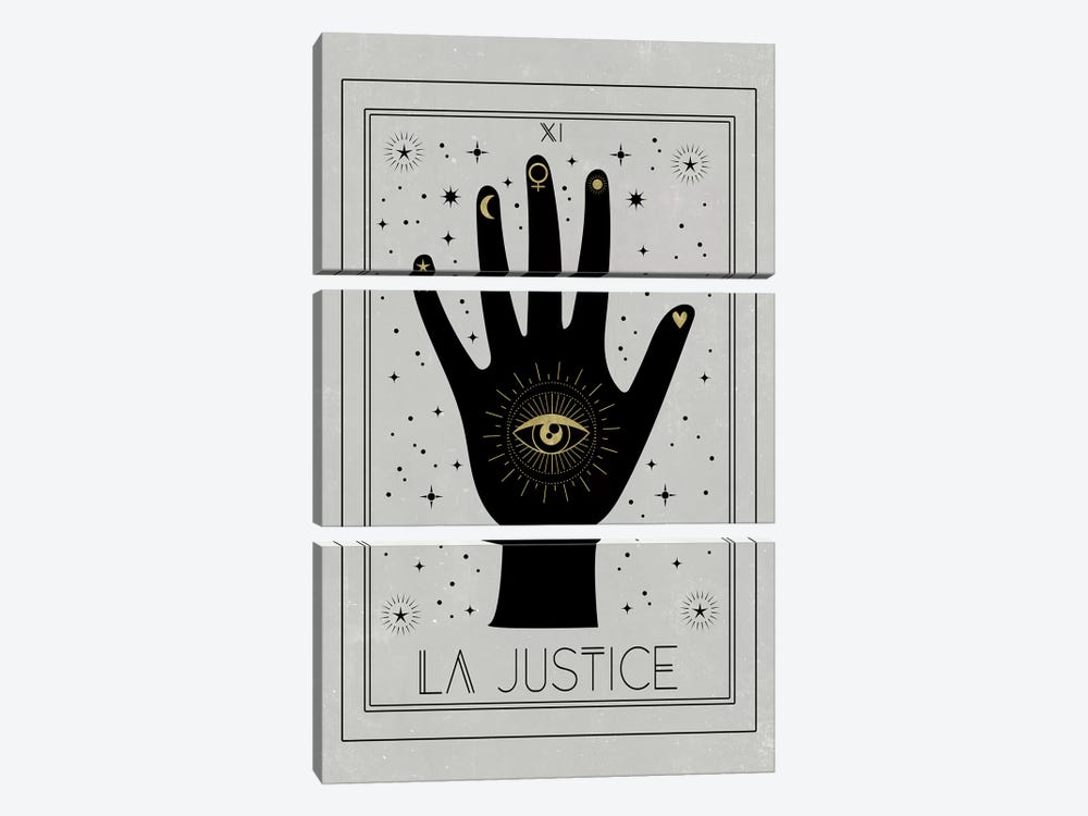 La Justice by Emanuela Carratoni 3-piece Canvas Print