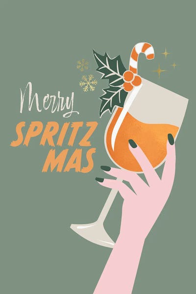 Holiday Eats & Treats: Merry Spritzmas by Emanuela Carratoni