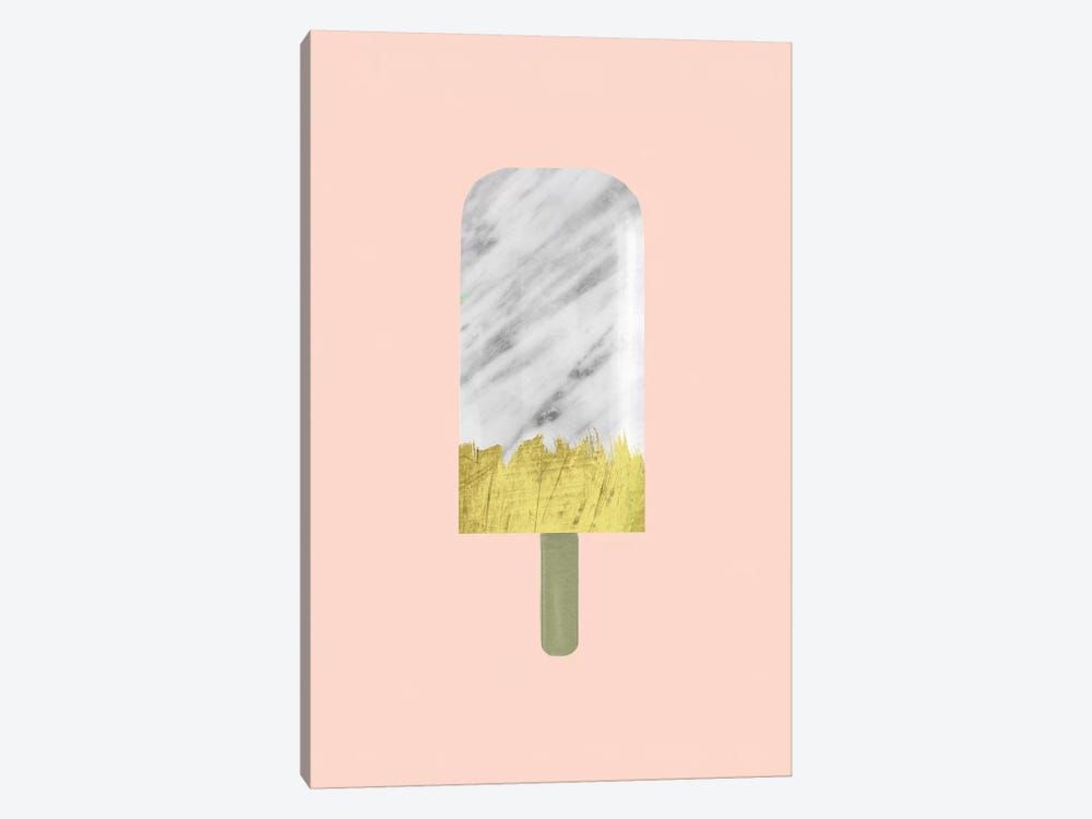 Marble And Gold Popsicle by Emanuela Carratoni 1-piece Art Print
