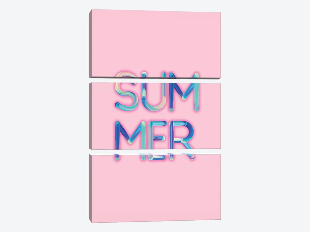 Summer by Emanuela Carratoni 3-piece Canvas Print